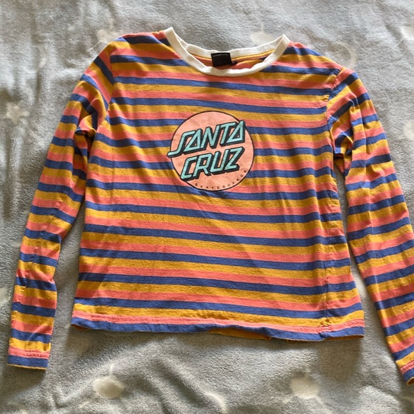 Santa Cruz striped long sleeve - Picture 1 of 1